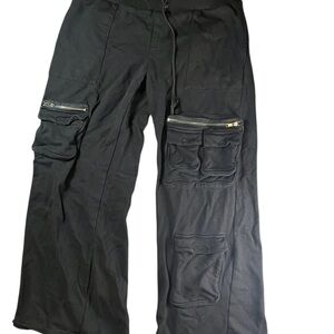 Black Cargo Pants